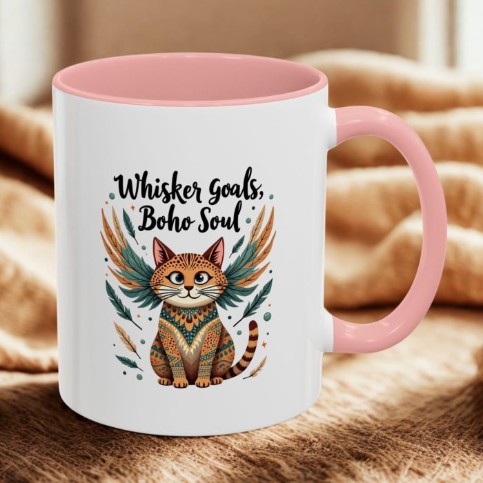 Boho Cat Mug