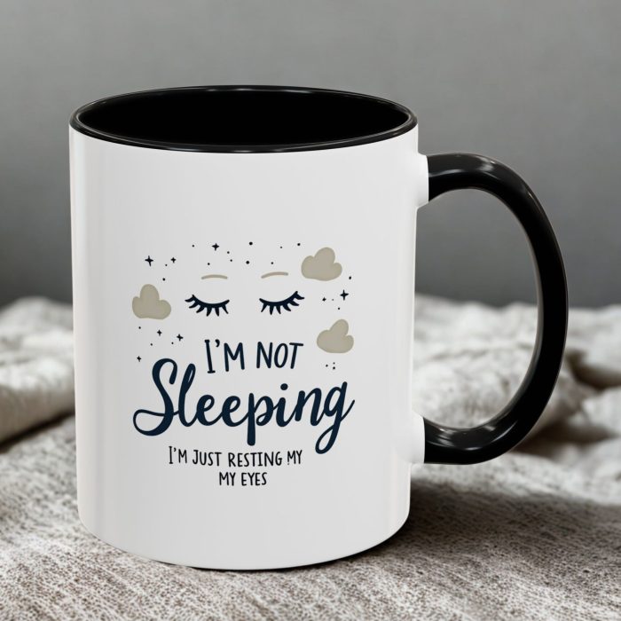Funny Tired Mug