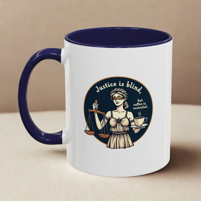 Justice Is Blind Lawyer Mug