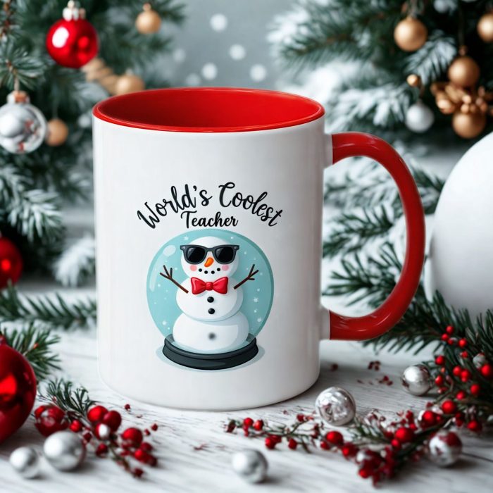 Christmas Teacher Mug