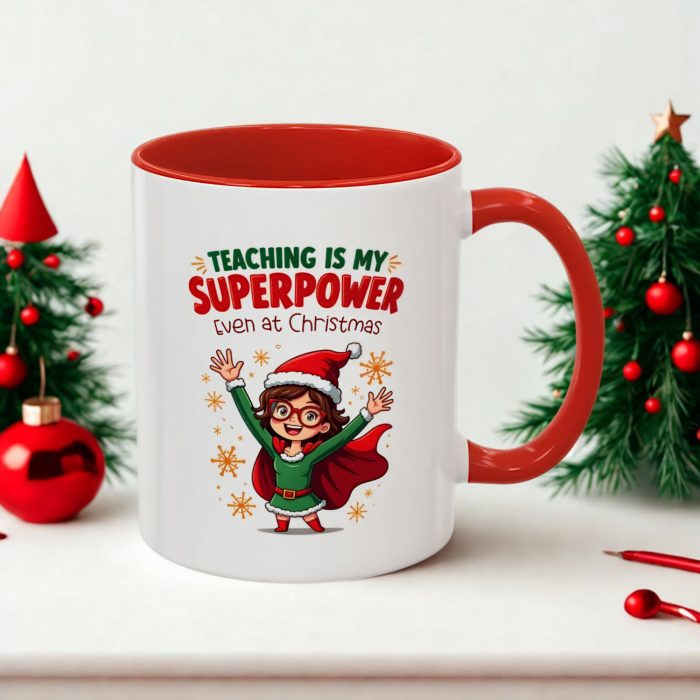 Christmas Teacher Mugs Funny
