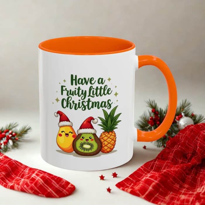 Fruit Christmas Mug