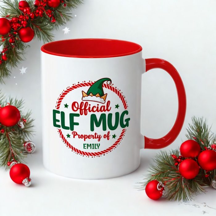 Personalized Christmas Mug UK
