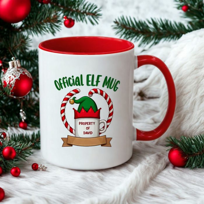 Personalized Christmas Mug UK
