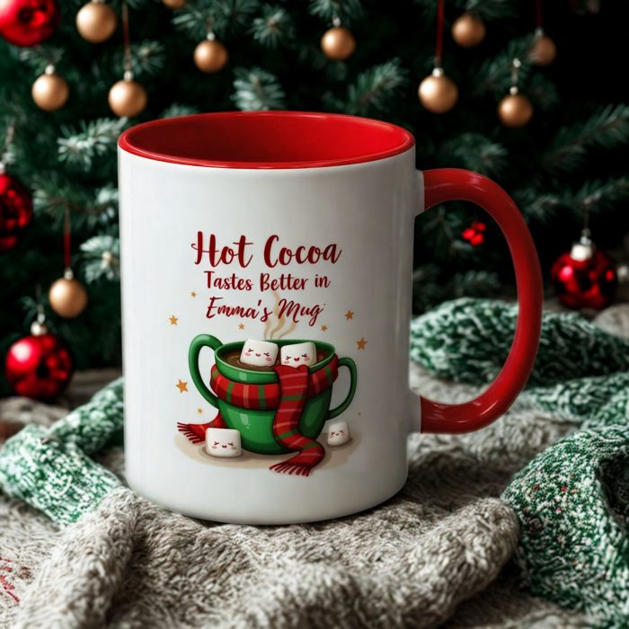 Personalized Christmas Mug UK
