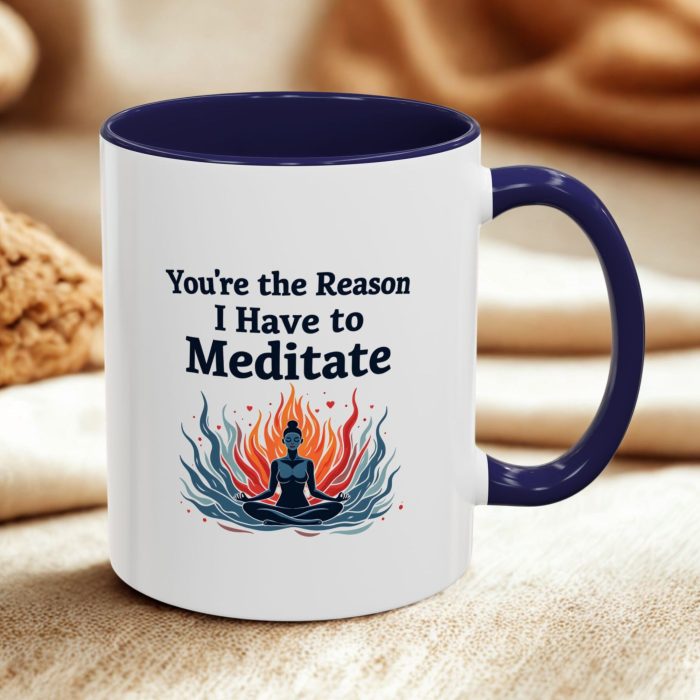 Funny Meditation Mug