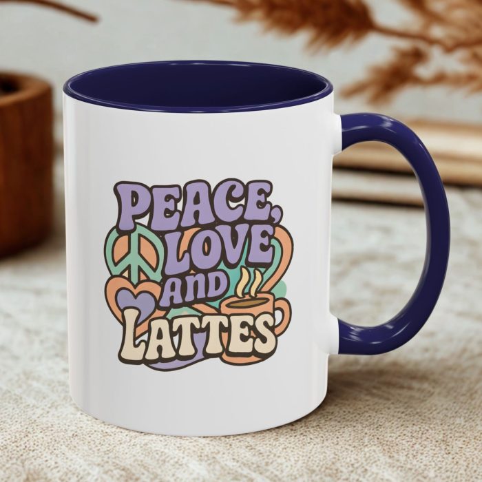 Peace Love Latte Mug