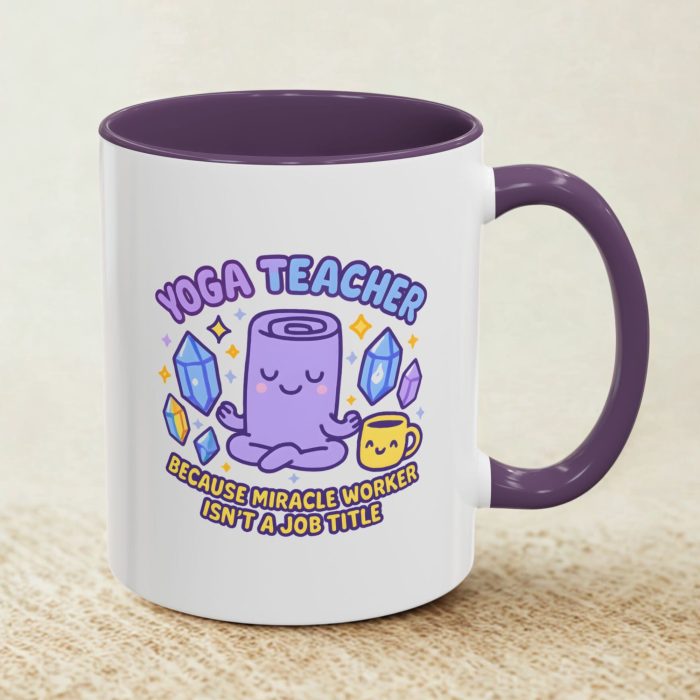 Funny Yoga Instructor Mug