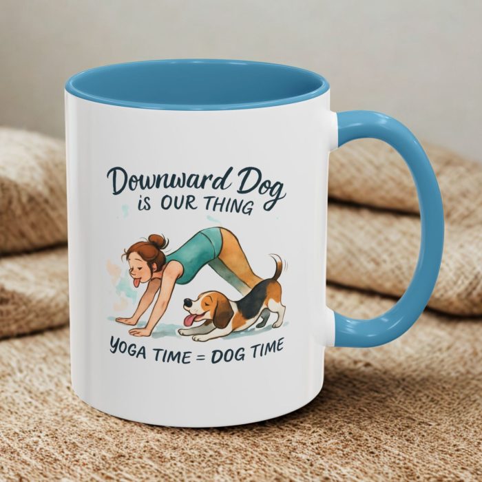 Yoga Dog Mug