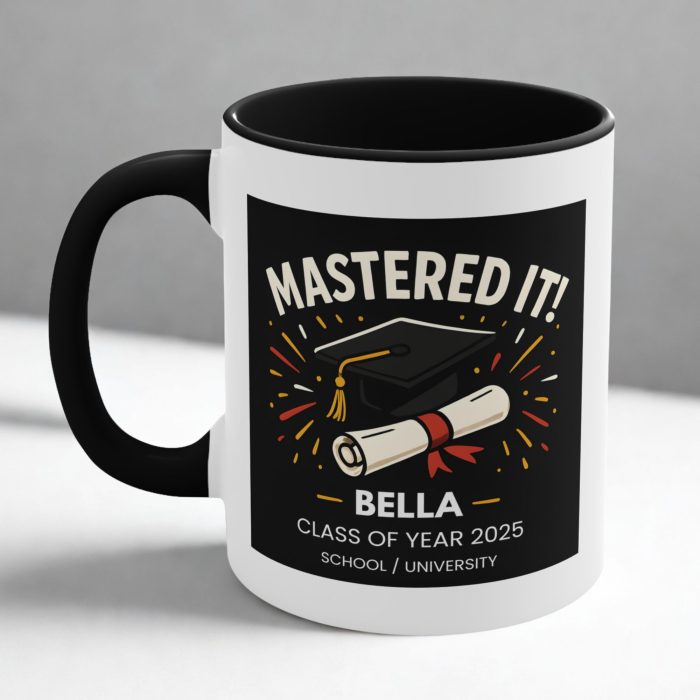 Personalised University Graduation Mug – Class of 2025