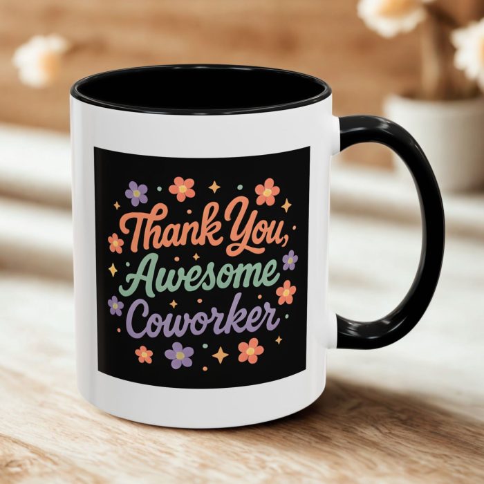 Awesome Coworker Mug – Thank You Gift Coffee Cup for Colleagues