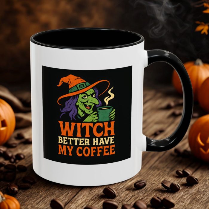 Witch Coffee Mug – Funny Halloween Cup for Coffee Lovers