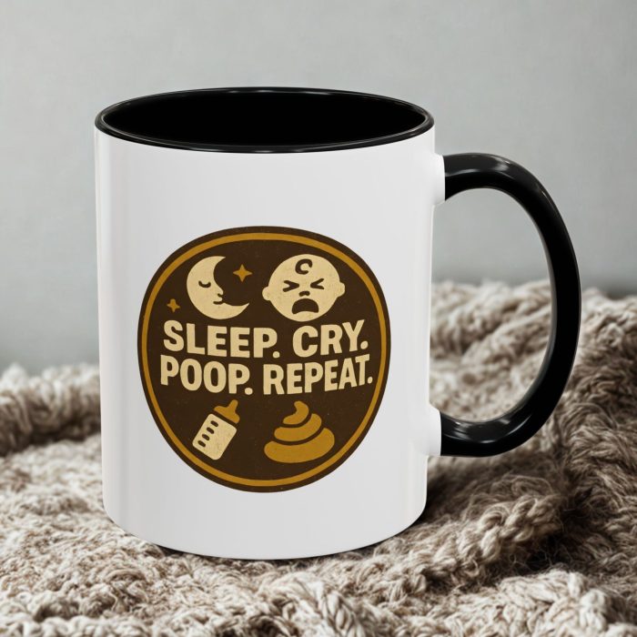 Sleep Cry Poop Repeat Mug