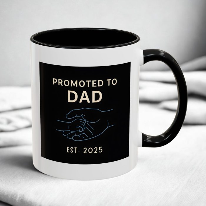 first father’s day dad to be mug