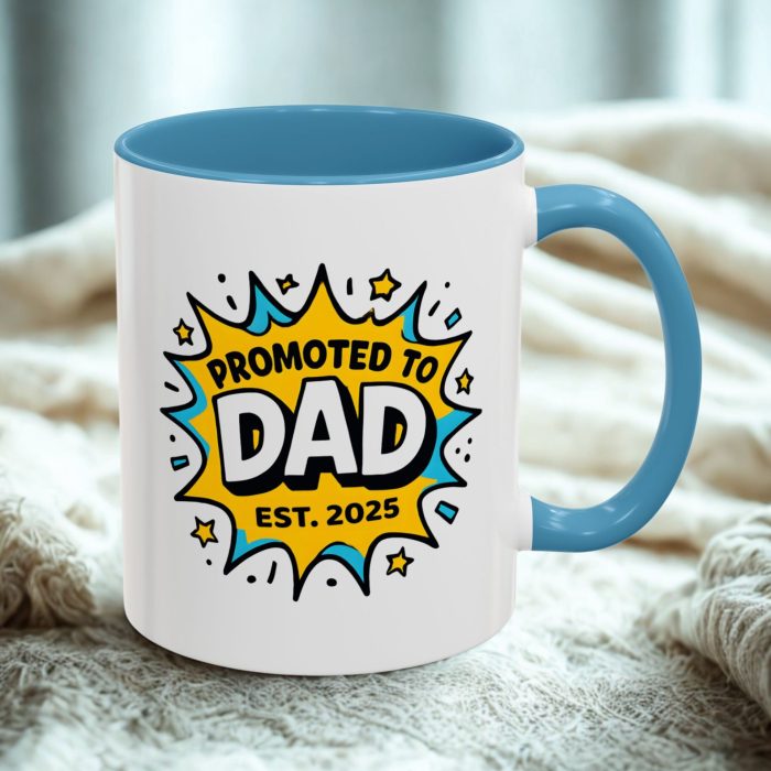 New Dad Promoted to Dad Mug