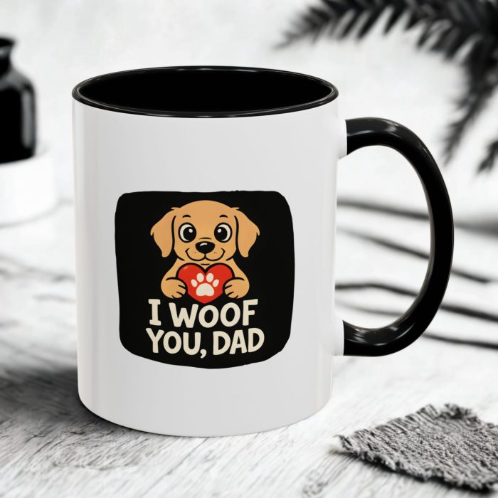 I Woof You Dad Dog Dad Gift Mug UK | Cute Pet Lover Mug | Mug | Mug Spot UK