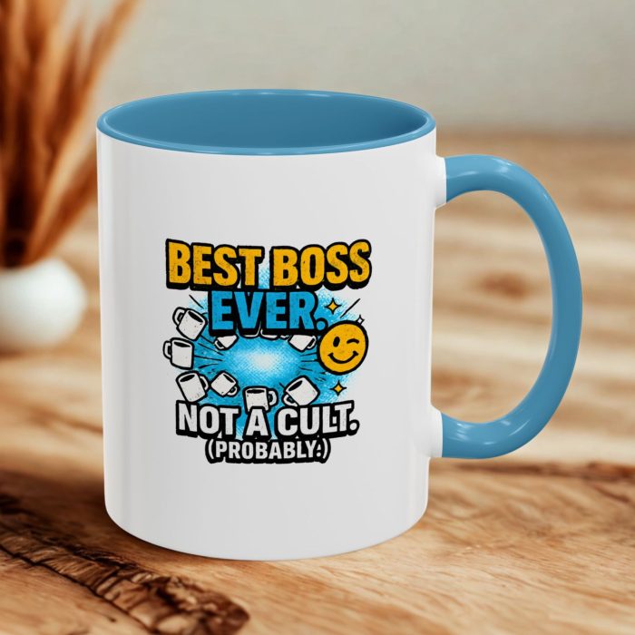 Best Boss Ever – Not a Cult (Probably) Comic Mug