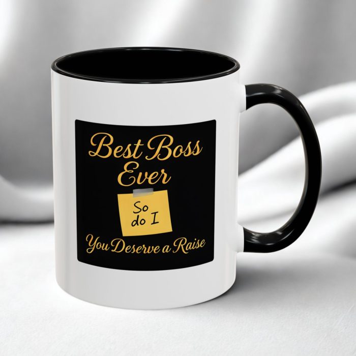 Best Boss Ever – So Do I Sticky Note Mug