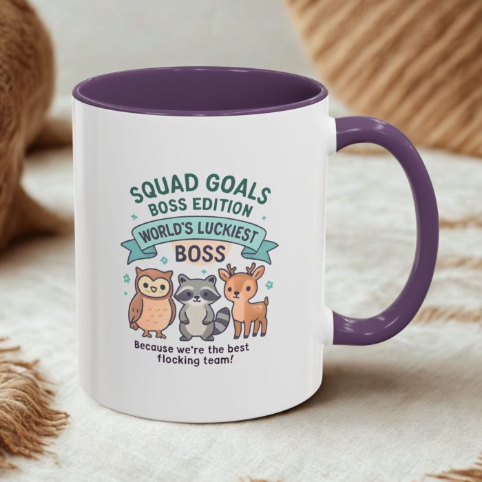 Boss Lady Coffee Mug – “Squad Goals Boss Edition”
