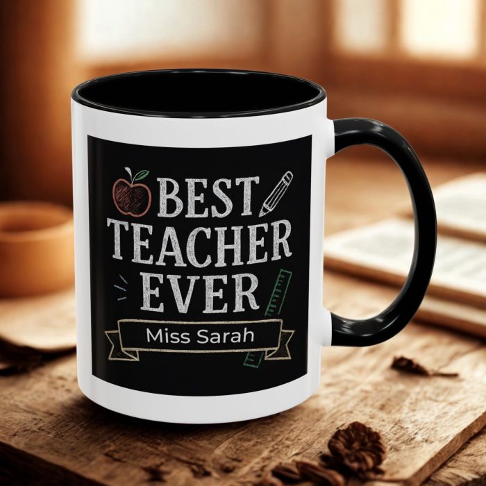 Custom Teacher Mug UK – Best Teacher Ever Personalised