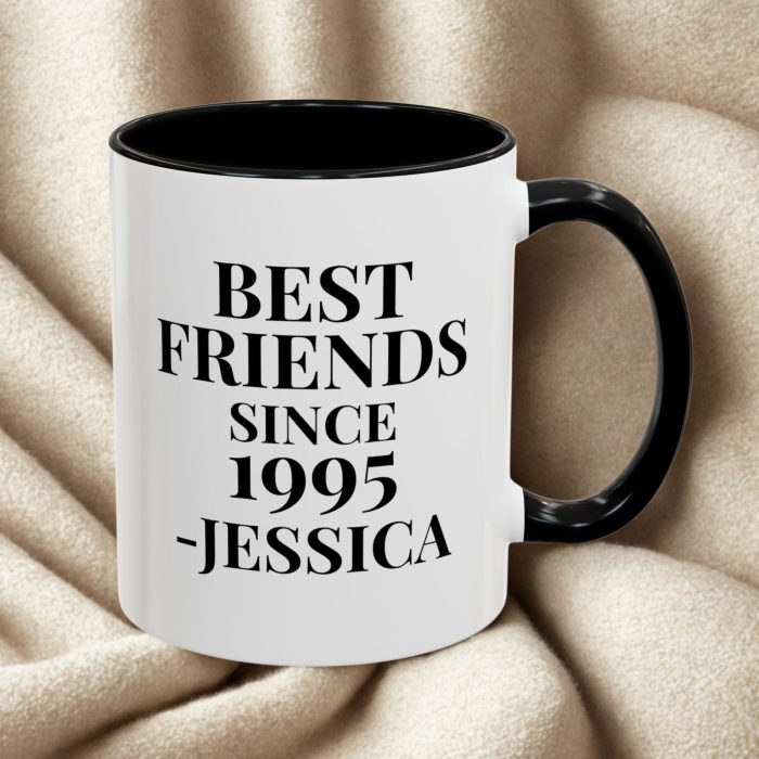Personalised Best Friend Mug – Best Friends Since Custom Year Design