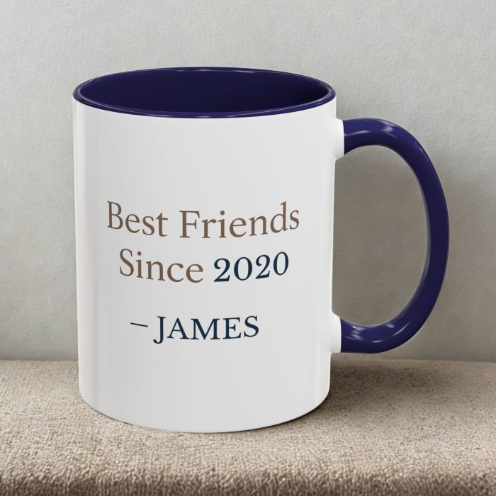 Personalised Best Friend Mug – Best Friends Since Custom Year Design