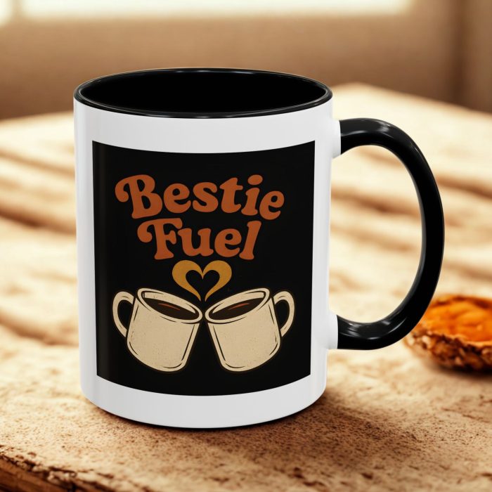 Cute Bestie Mug – Bestie Fuel Friendship Design