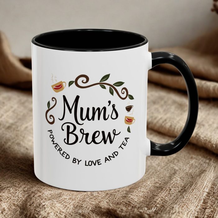 Mum’s Brew Mug – Powered by Love and Tea