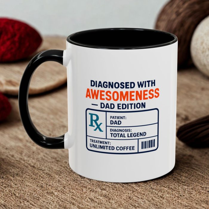 Personalized Dad Coffee Mug with Names | Custom Gift | Mug Spot