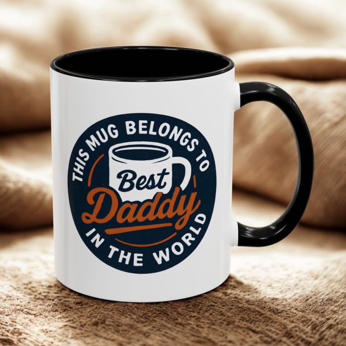 Best Daddy in the World Mug – Funny Dad Coffee Mug Gift