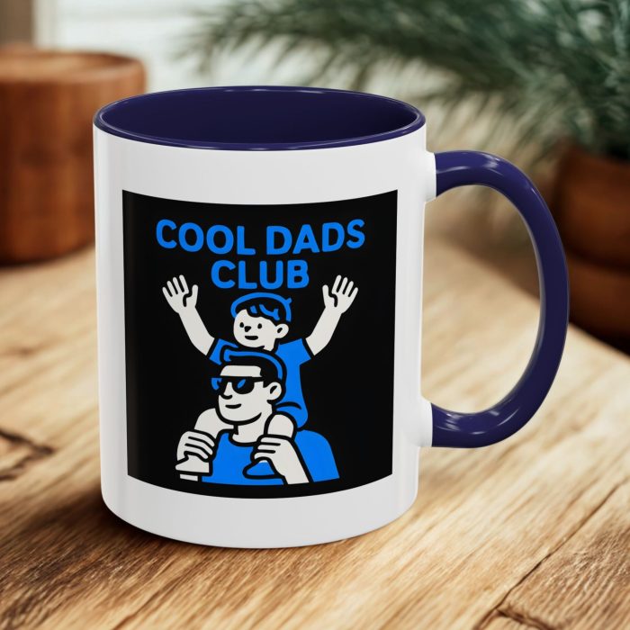 Cool Dads Club Funny Mug – Fun Dad & Kid Coffee Mug