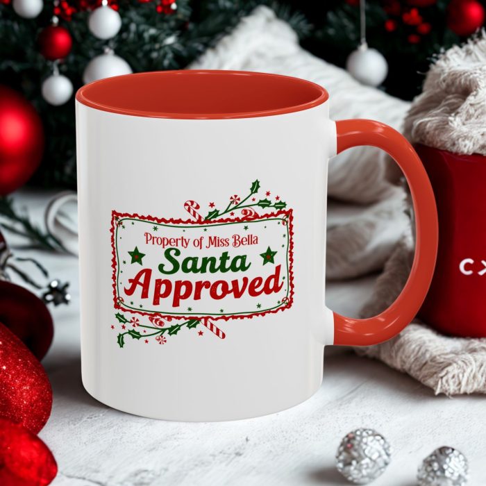 Santa Approved Christmas Mug UK – Custom Festive Design